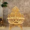 Ethnic Design Brass Urli Traditional Bowl Decor Showpiece, Urli Bowl for Home Decor, Standard, Pack of 1