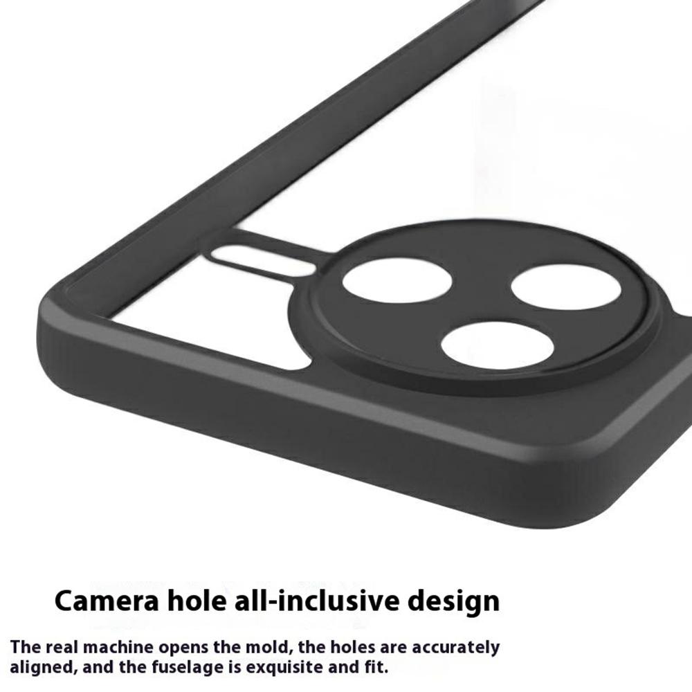 For Xiaomi Poco F7 Pro 5G/Redmi K80 5G Case Shockproof PC+TPU Clear Back Phone Cover