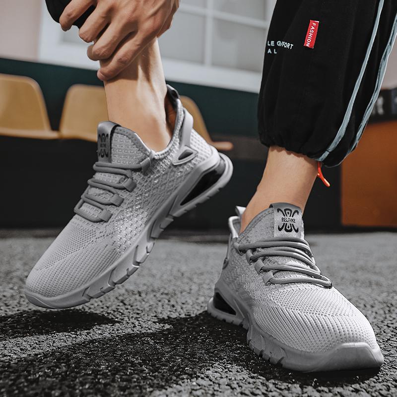 New Men's Sports Shoes Casual Fashion Running Sneaker High Quality Breathable Lightweight Outdoor Walking Sneakers