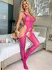 Hot Sexy Open Crotch Fishnet Bodystockings Women Sexy Lingerie Porn Garters Bodysuit Lace Underwear Erotic Outfits Sexy Babydoll