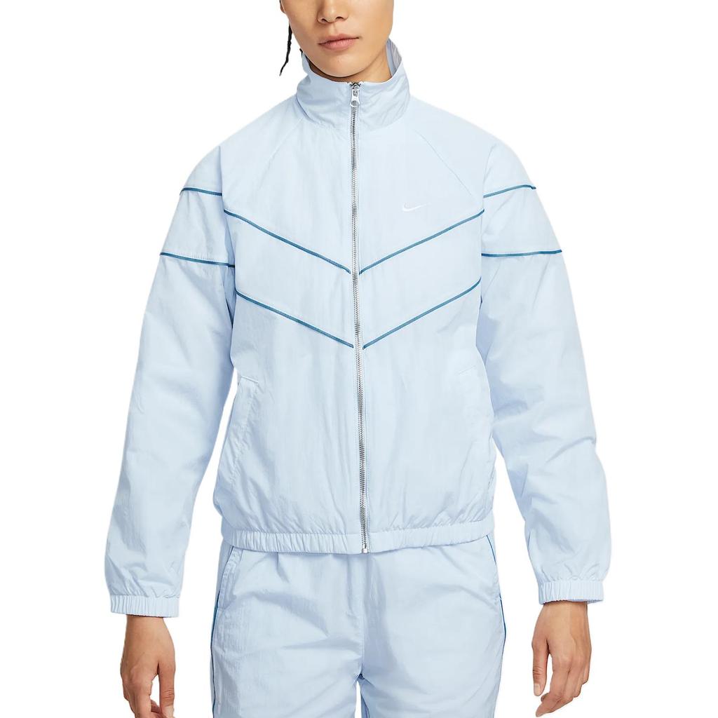 New Nike Windrunner Women's Loose Uv Woven Full Zip Jacket FV6305-423