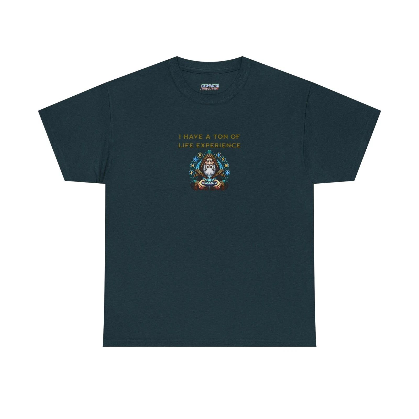 

Wizard Gamer Life EXP T-shirt | Gaming Spellcaster Tee 2XL