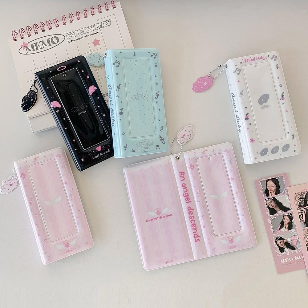 20 Pages 40 Photos Photocard Holder Clear Cover Picture Protector Idol Photo Card Display ID Photo Storage 3in ID Photo Holder