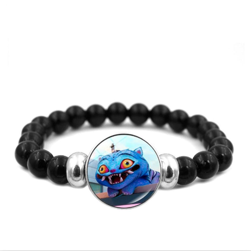 Bracelets Chasseurs de Démons Mode Filles Bracelet de Poignet Perlé Mignon Personnage de Dessin Animé Bijoux Accessoires Enfants Cadeau de Noël Jouets