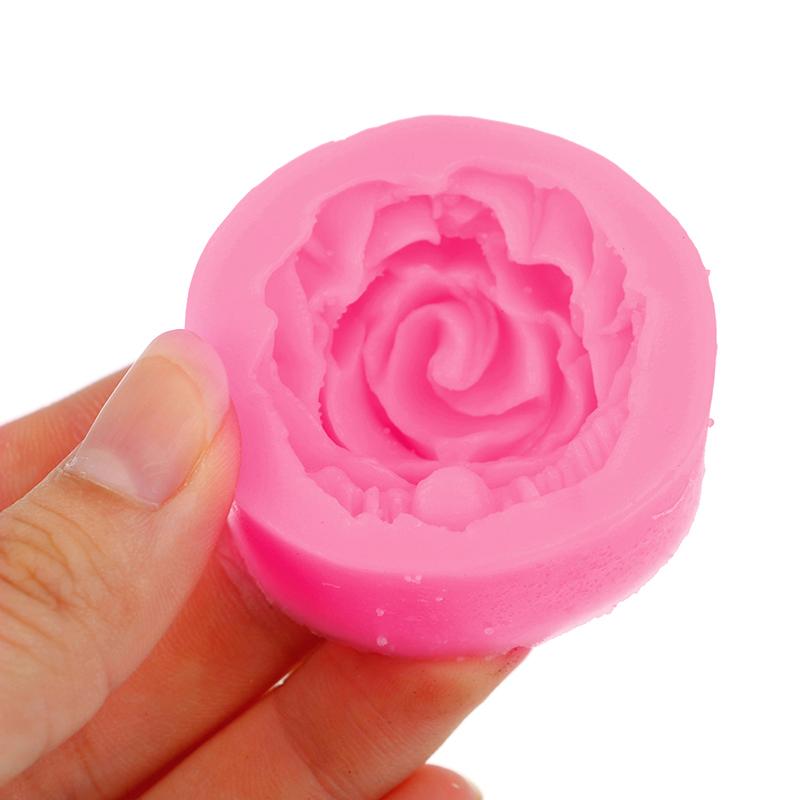 

1 шт. силиконовая форма с цветком розы, декор для торта, сахарная и шоколадная глиняная форма для мыла