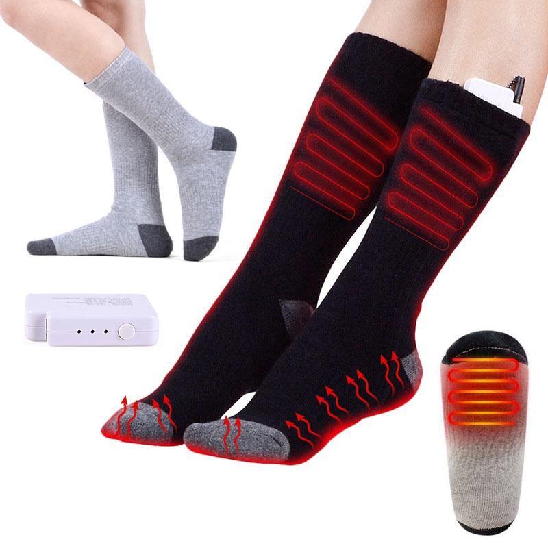 Advanced Electric Winter Warmer Socks With Rechargeable Lithium Batteries For Hunting