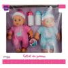 O COFRE DOS GÊMEOS - 2 gêmeos com sua mamadeira de leite