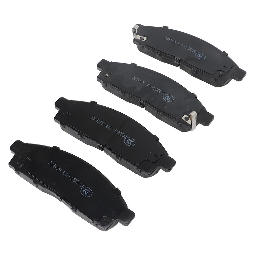 Set 4 plăcuțe de frână 4605A198 din oțel inoxidabil, ceramică, pentru camionetă Mitsubishi L200