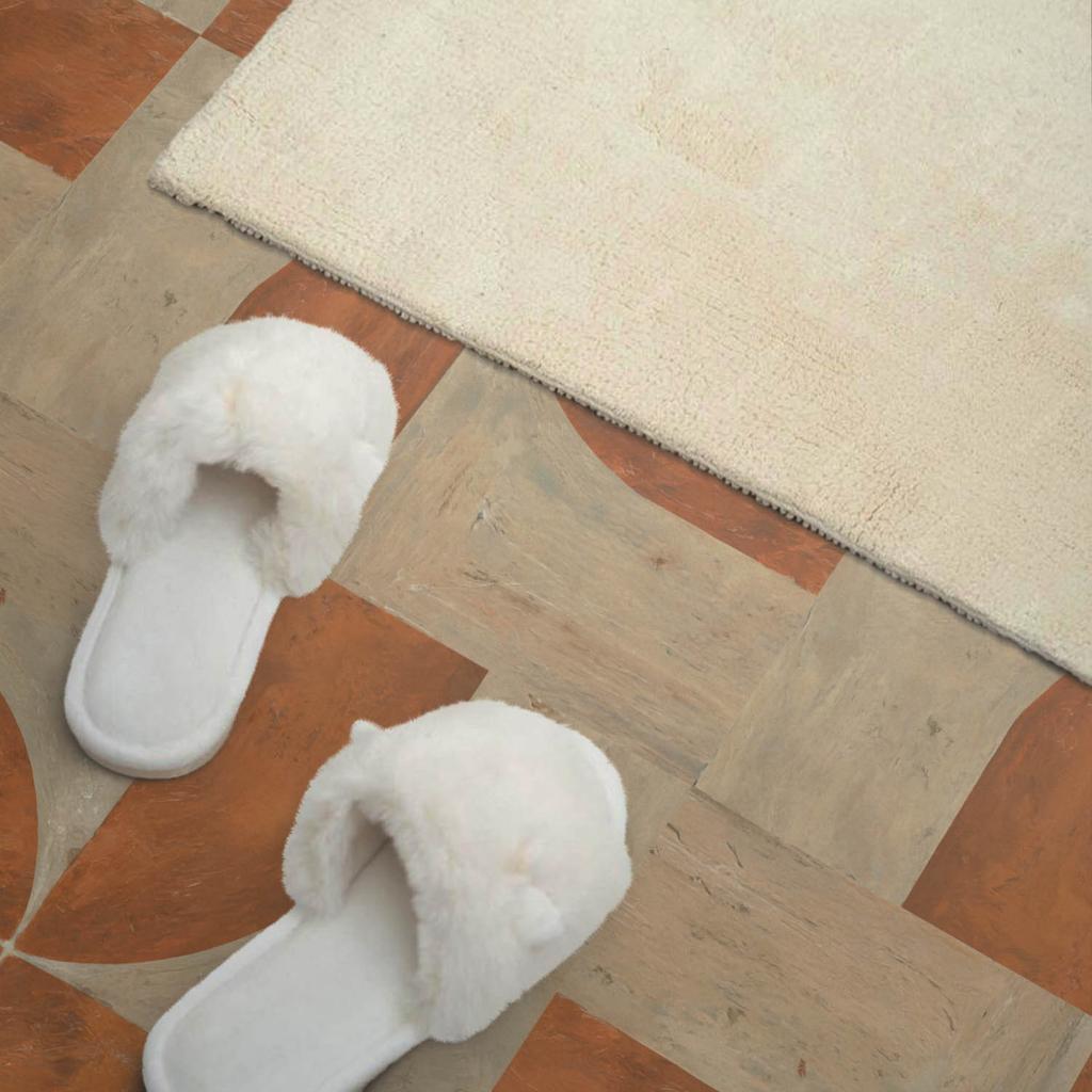 Self-Adhesive Vinyl Tile Pack Geometry with Arches 4X50X50 Cm