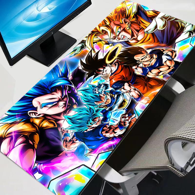 

Dragon Ball Z Mouse Pad Anime Gaming Accessories Varmilo Keyboard Desk Mat Gabinete Gamer Carpet Mousepad DBZ Mouse Mats 30x60x0.2cm