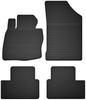 Rubber Car Mats, Set of 4, Universal For: KIa eNiro / Niro EV Crossover (2016-)