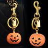 Halloween Pumpkin Keychain Keyring Funny Pumpkin Pendant Bag Charms Halloween Party Gifts Decorations For Women Men Kids