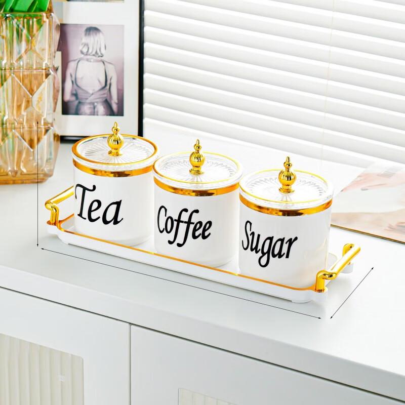 LISM Light Luxury Plastic Storage Jar