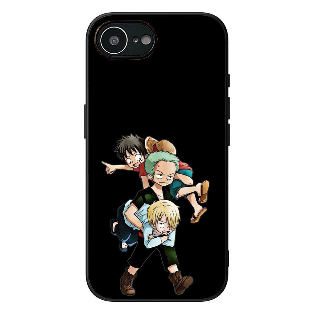 Cover for Apple iPhone 13 12 Mini XS 11 Pro Max 7 8 Plus XR SE 2022 2020 SE3 Coque Phone Case Sanji Roronoa Zoro One Piece Luffy