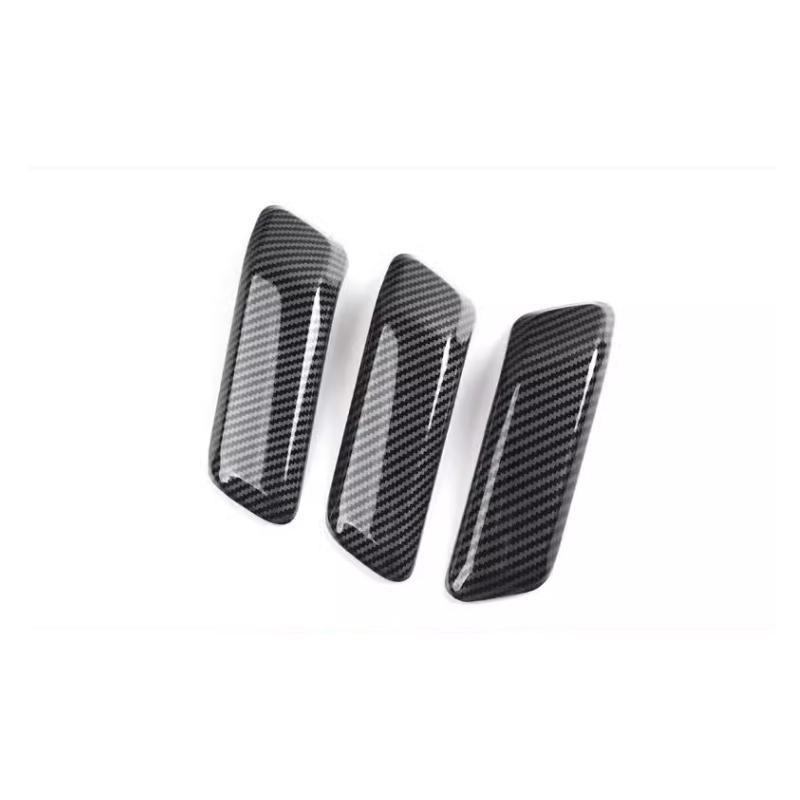 For Land Rover Defender 110 2024 Car Interior Accessories Side Door Armrest Handle Cover Trim 3pcs
