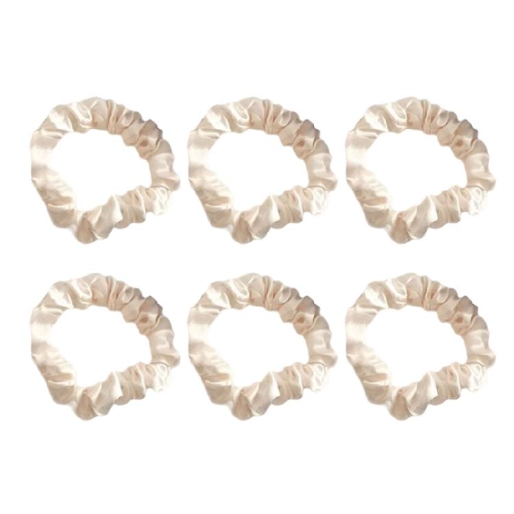 Elegant Hair Tie Elastic Scrunchies Ruched French Hair Rings for Elegant Updos Suitable for Long Hair Stretchy Hair Tie