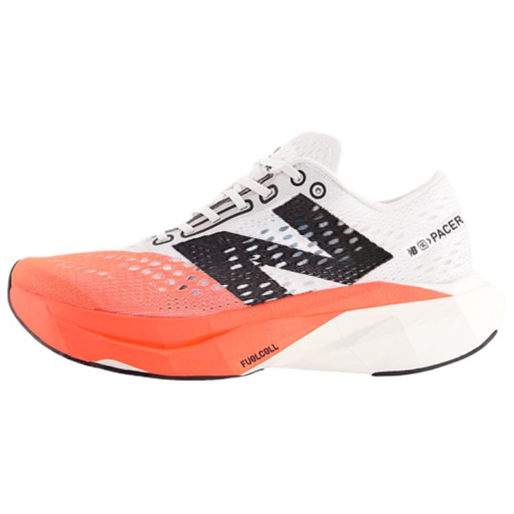 New Balance FuelCell SuperComp Pacer Устойчивые к истиранию Низкие Беговые Кроссовки Женские Красный Белый WFCRRCU2 38
