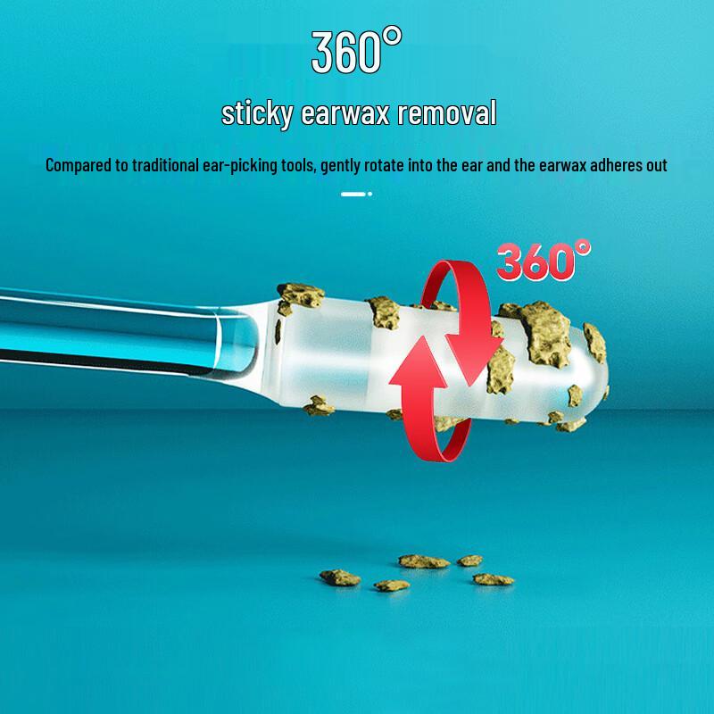 Gentle Disposable Sticky Earwax Remover Sticks