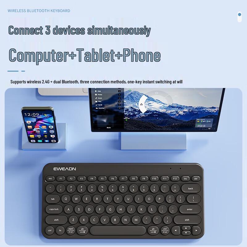 Qianxingzhe Z2 Dual Mode Bluetooth Wireless Keyboard