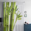 Bamboo White Tulle Sheer Curtains for Living Room Decoration Curtain for the Room Bedroom Kitchen Voile Organza Curtains