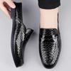 Mules Half Shoes For Men Leather Backless Casual Shoes 2025 Luxury Designer Loafers Slippers Fashion Open-back Slides Sandals