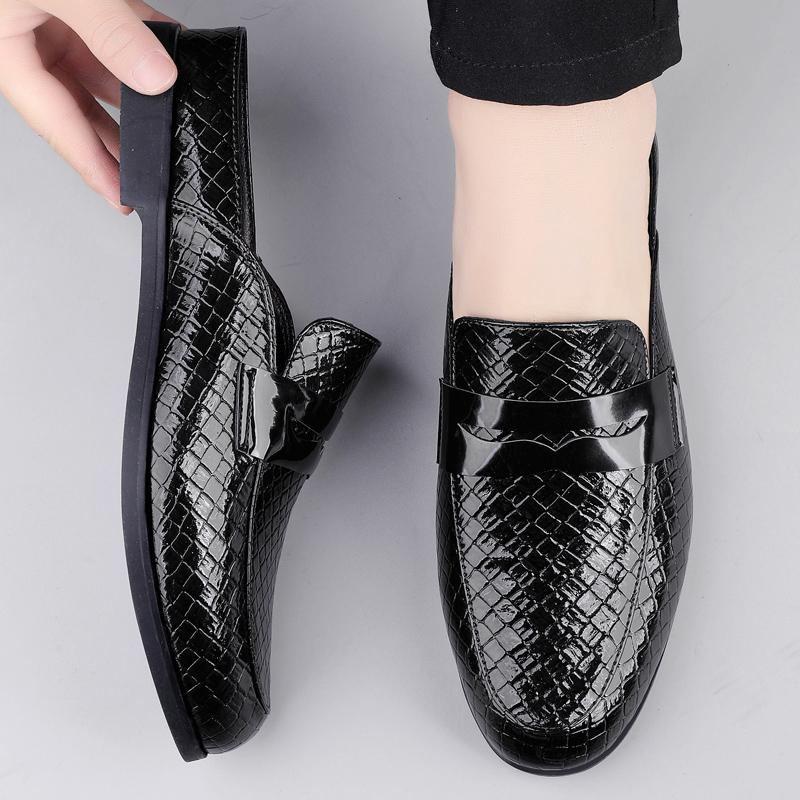 Mules Half Shoes For Men Leather Backless Casual Shoes 2025 Luxury Designer Loafers Slippers Fashion Open-back Slides Sandals
