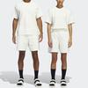 Adidas Originals Trefoil X Pharrell Williams Solid Elastic Waist Shorts Unisex Bottoms White HF9932