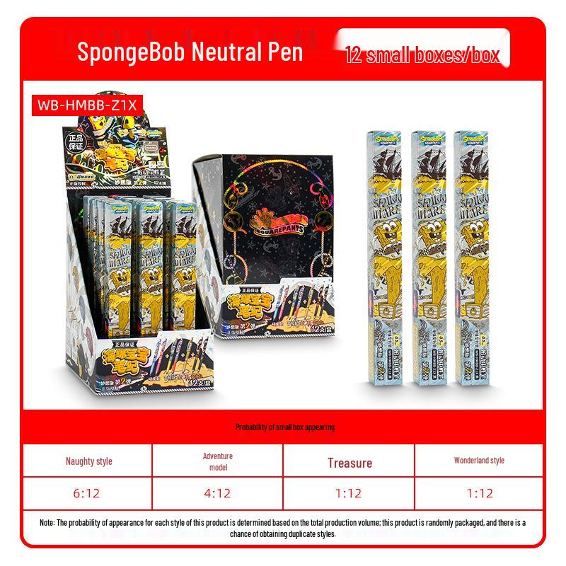 Detective Conan Card Game Eighth Series - Dawn Edition Black Ink Pen for Students (Blind Box) Single Pen