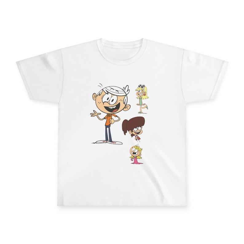Loud House Cartoon Characters Youth Tee | Kids Graphic Children s T-Shirt 130