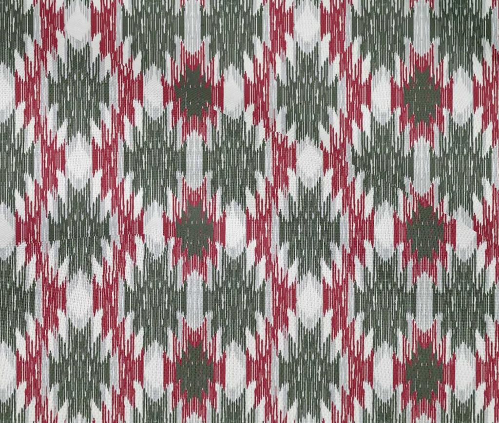 oneOone Tecido de algodão flexível com estampa Aztec Ikat por jarda, 40 polegadas de largura