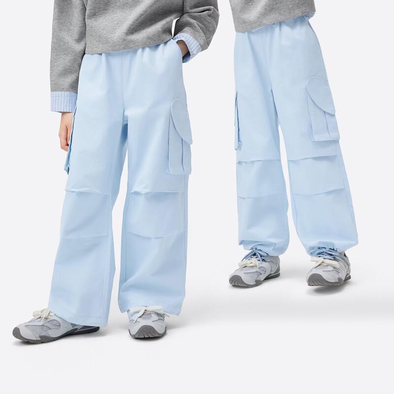 Girls  Cotton Casual Straight-Leg Trousers 150