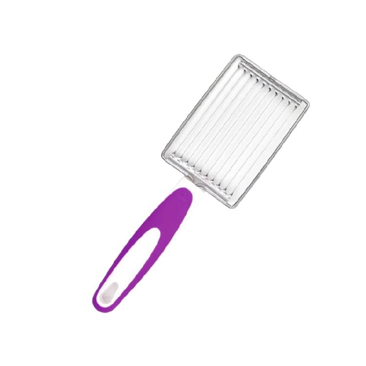 Кухонный овощерезка, резак для помидоров, слайсер для фруктов, многофункциональный кухонный инструмент фиолетовый
