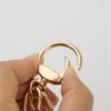 Swivel Clasp Clip Hook With 2Pcs Spring Ring Key Chain Clip For Diy Crafts Lanyard Making Keyring