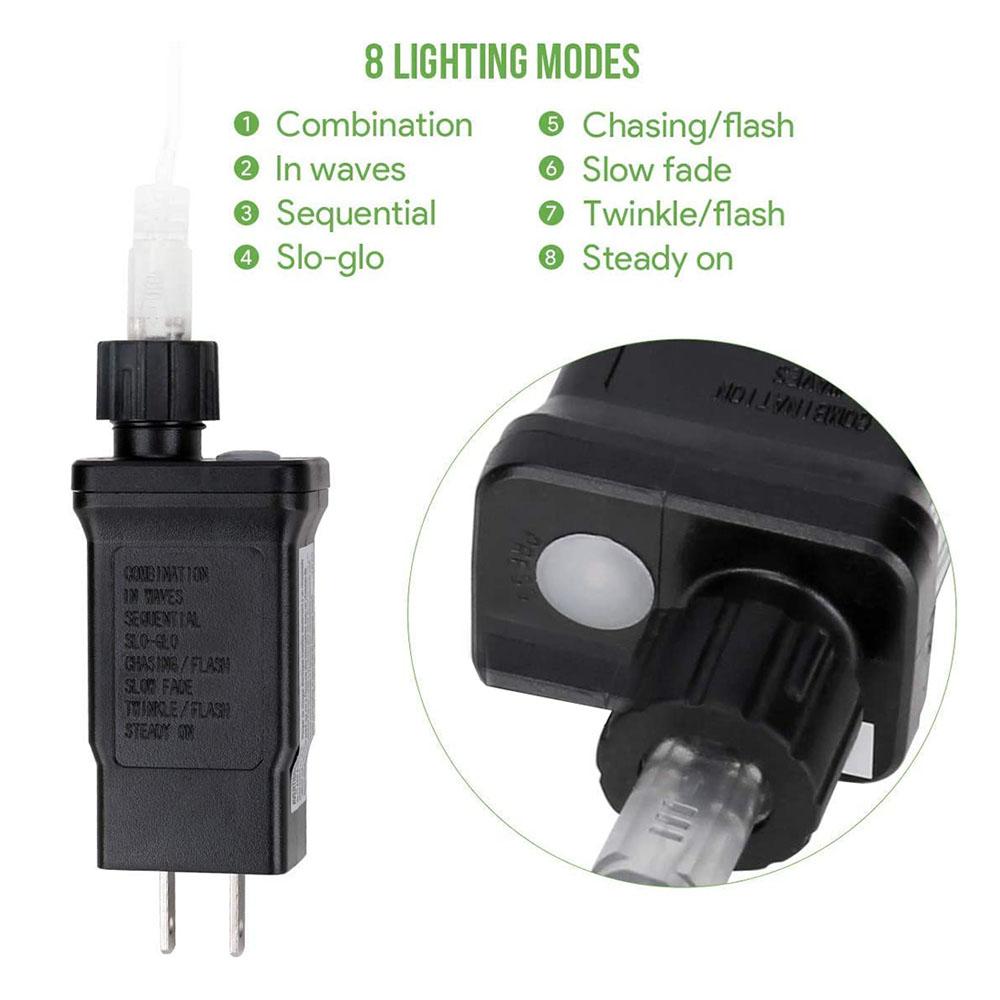 20M 50M 100M LED în aer liber frânghie șir de lumină ultra strălucitor PVC tub din ghirlanda de zâne pentru Crăciun grădina curte calea copac Decor