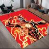 Flash Square Area Rug, Non-Slip Floor Mat for Bedroom, Perfect Gift for Fans.chl