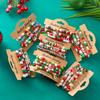 4pcs/set Christmas Tree Christmas Beads Bracelets Cartoon Christmas Jewelry  Decoration