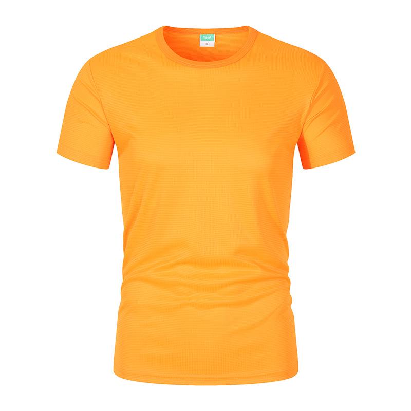 Team Culture Quick-Dry Mesh T-Shirt: Breathable Crew Neck, Short Sleeve, Logo-Friendly Sportswear
