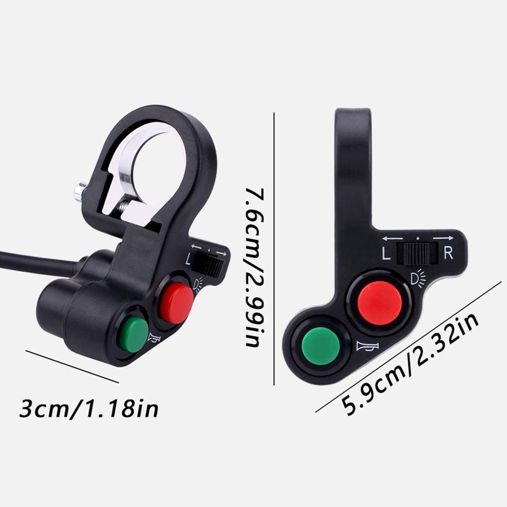 7/8 Inch Bar Motorcycle Handlebar Switch Cable 1m Horn Switch  Motorcycle Accessories