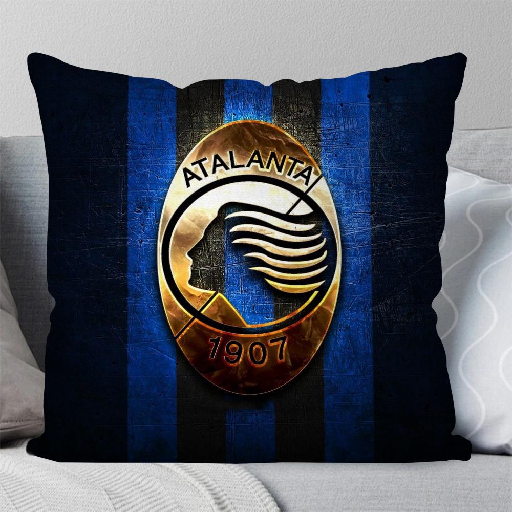 

А-Аталанта Б-Бергамаска Кальчо Наволочка Квадратная Подушка Спальня Диван Отдых Комфорт Подушка Гостиная Домашнее Украшение 40X40 12x12Inch