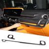 For Mercedes-Benz G-Class W464 2019-24 Carbon Fiber Style Center Console Dashboard Trim Strips Air Outlet Cover Car Accessories