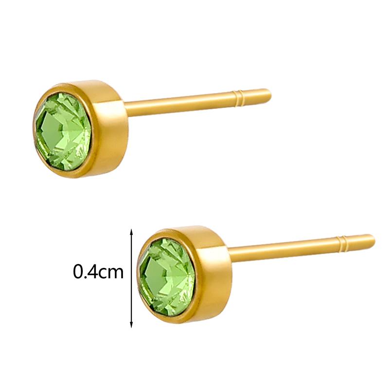 Stahl Mehrfarbig Schraubkugel Ohrstecker Für Damen/Herren Knorpel Helix Hantel Ohrstecker Piercing Schmuck