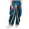 Pantaloni Dhoti in Raso da Ragazzo Casual con Elastico in Vita Drappeggiati Ampi Pantaloni a Tema Halloween Festa in Maschera