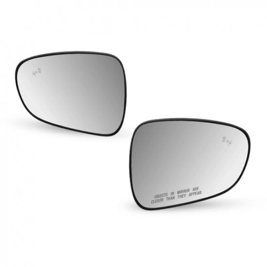 Mirror Glass Flat Heated Blind Spot Left Right Side For Lexus IS250 IS350 15-20