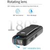 CS08 600mAh Battery Back Clip Video Camcorder Mini Body Camera for Work Offices