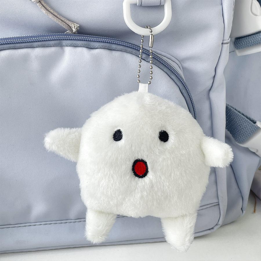 

Ins Japanese Cute Walla Walla Plush Doll Grabbing Machine Kid Cartoon Doll Bag Keychain Pendant about 8cm