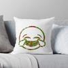 Merry Christmas Decoration Home Pillowcase Cushion Cover Autumn 45X45Cm Red Hat Modern Living Room Sofa Bed Pillowcase