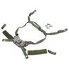 M19 Tactical Helmet Suspension System with Adjustable Webbing and Mesh Pocket