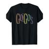 Vintage 80s Band Logo T-Shirt Soft Breathable Crew Neck Tee Retro Music Icon Design - Iconic Go-Gos Logo Short Sleeve Top for Concerts & Casual Wear