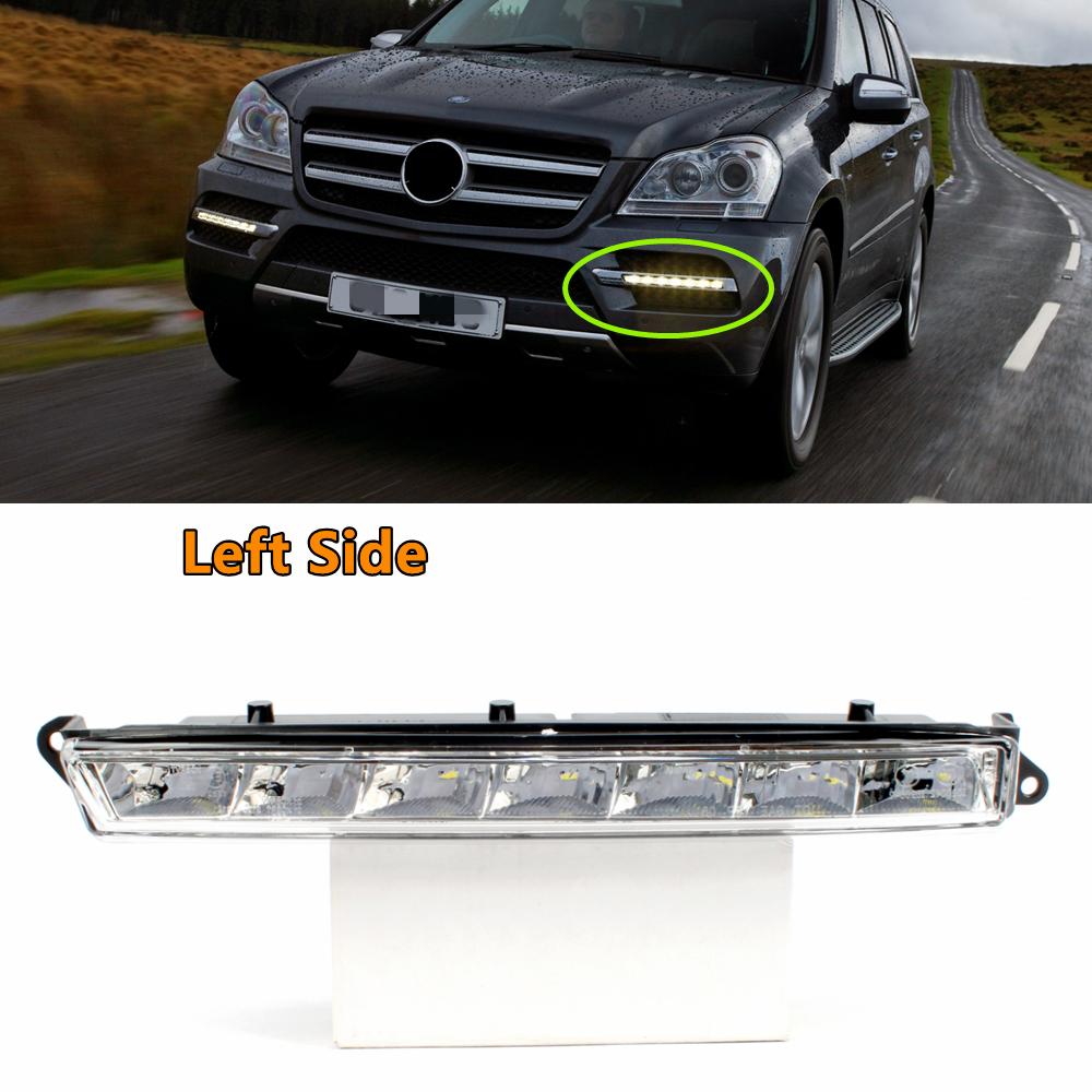 LED DRL Daytime Running Light  Fog Lamp For Benz X164/X166 GL320/350/450/550 2007 2008 2009 2010 2011 2012 2013 Car Accessories