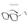 Anti-Blue Light Glasses Square Metal Eyewear Women High Quality Luxury Eyeglasses Blue Light Blocking Man Lady Computer Eyeglas